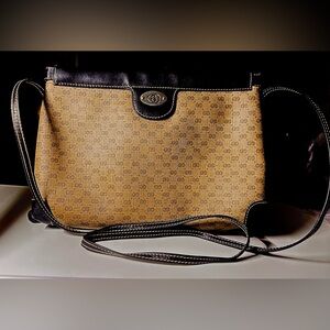 💯% Gucci Brown Monogram Crossbody Shoulder Bag